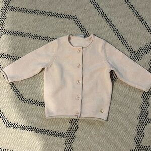 Petit Bateau pink 6 month cardigan